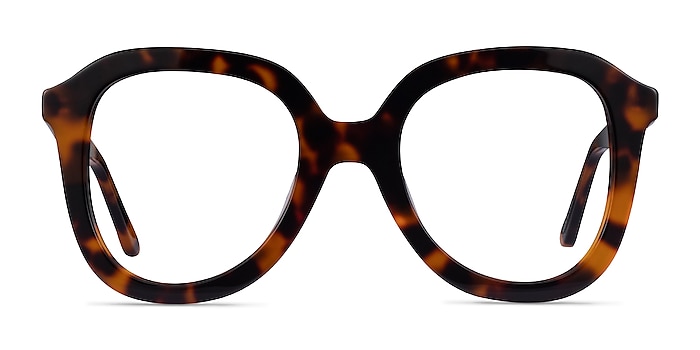 Cathy Tortoise Acetate Eyeglass Frames from EyeBuyDirect