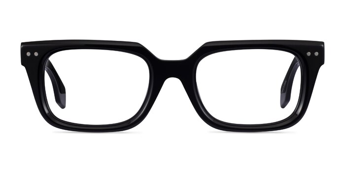 Kit Noir Acétate Montures de lunettes de vue d'EyeBuyDirect