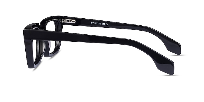 Kit Black Acetate Eyeglass Frames from EyeBuyDirect
