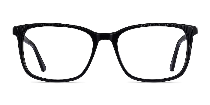 Meridian Black Acetate Eyeglass Frames from EyeBuyDirect