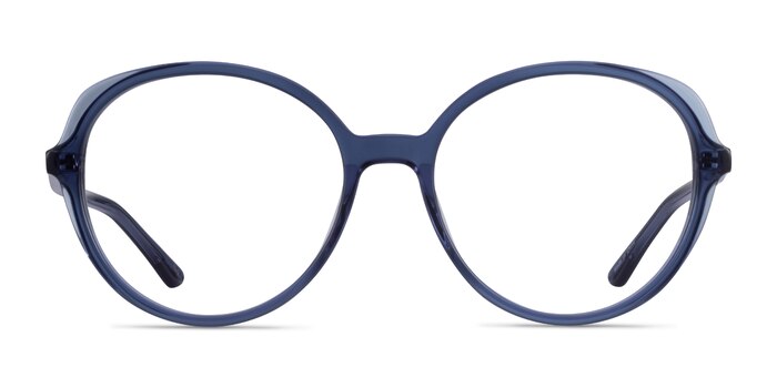 Pure Clear Blue Eco-friendly Eyeglass Frames from EyeBuyDirect