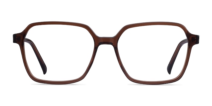Bucolic Clear Brown Acétate Montures de lunettes de vue d'EyeBuyDirect