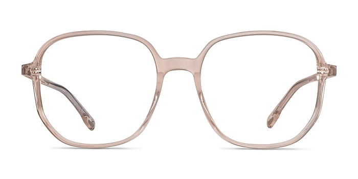 Natural Champagne Acetate Eyeglass Frames from EyeBuyDirect