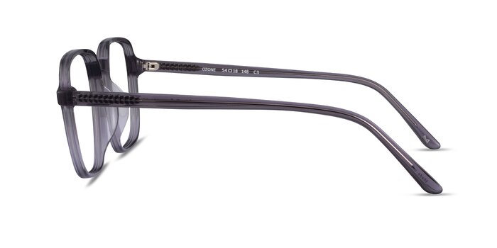 Ozone Clear Gray Acétate Montures de lunettes de vue d'EyeBuyDirect