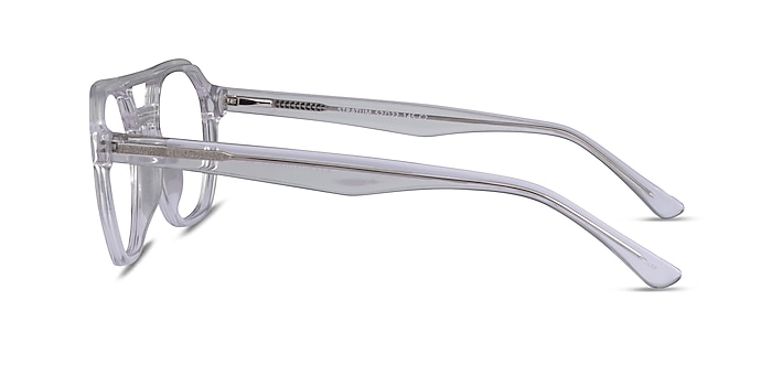 Stratum Clear Acetate Eyeglass Frames from EyeBuyDirect