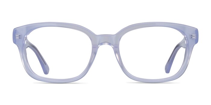 Neon Iridescent Clear Acetate Eyeglass Frames from EyeBuyDirect