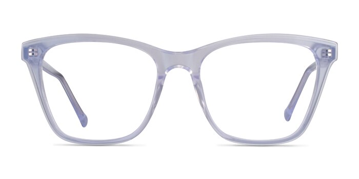 Luminescence Iridescent Clear Acétate Montures de lunettes de vue d'EyeBuyDirect