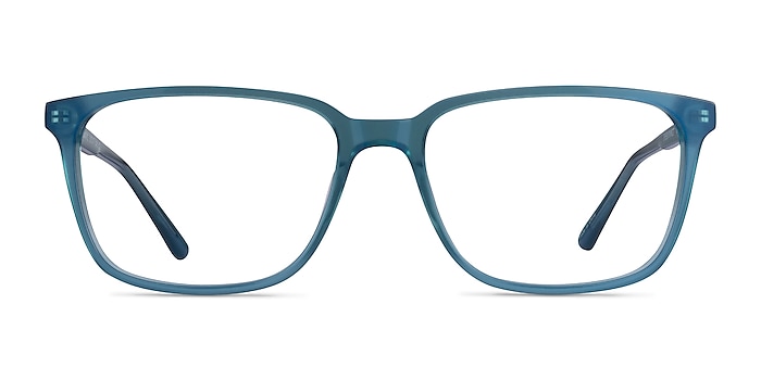 Prismatic Iridescent Blue Acétate Montures de lunettes de vue d'EyeBuyDirect