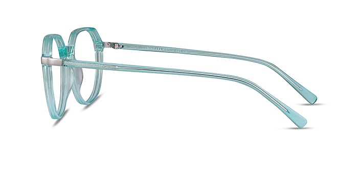 Niagara Clear Green Acetate Eyeglass Frames from EyeBuyDirect
