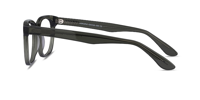 Adriatic Clear Khaki Green Acetate Eyeglass Frames from EyeBuyDirect