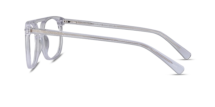 Eclipse Clear Acetate Eyeglass Frames from EyeBuyDirect