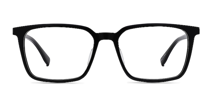 Basic Black Acetate Eyeglass Frames from EyeBuyDirect