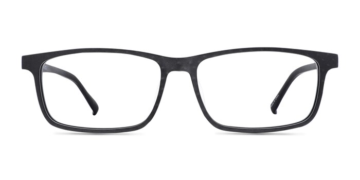 Jonas Matte Gray Acétate Montures de lunettes de vue d'EyeBuyDirect
