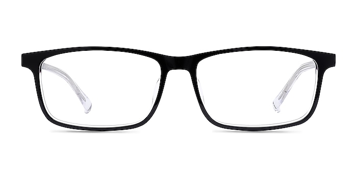 Jonas Black   Clear Acetate Eyeglass Frames from EyeBuyDirect