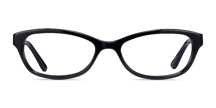 Lali Black Acetate Eyeglass Frames from EyeBuyDirect
