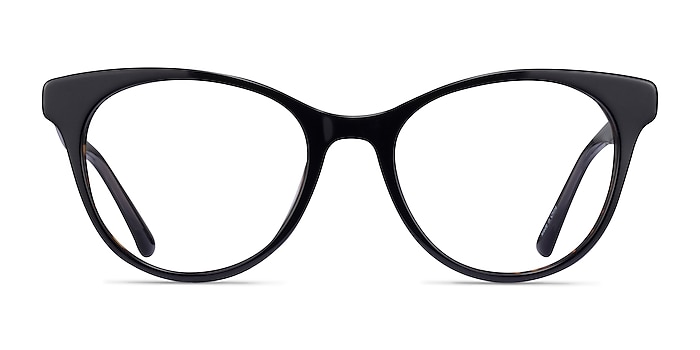 Cloris Black Tortoise Acetate Eyeglass Frames from EyeBuyDirect