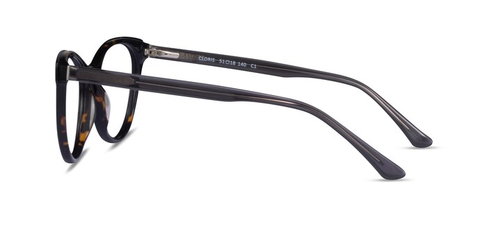 Cloris Black Tortoise Acétate Montures de lunettes de vue d'EyeBuyDirect