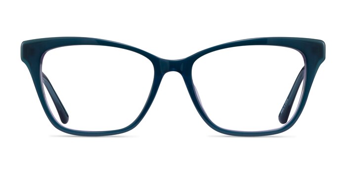 Jelly Teal Purple Acetate Eyeglass Frames from EyeBuyDirect