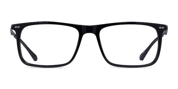 Patience Black Acetate Eyeglass Frames from EyeBuyDirect