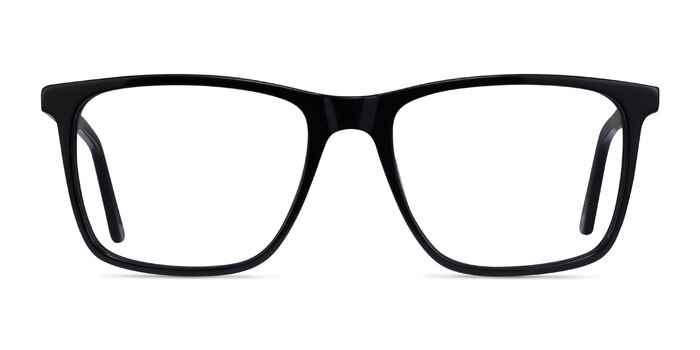 Francisco Noir Acétate Montures de lunettes de vue d'EyeBuyDirect