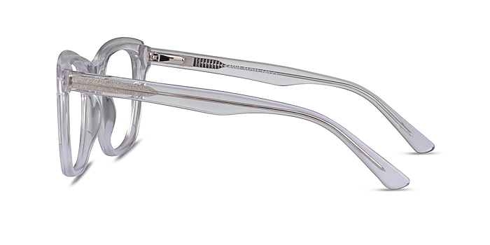 Cassie Clear Acetate Eyeglass Frames from EyeBuyDirect