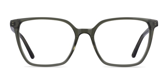 Nobel Clear Green Acetate Eyeglass Frames from EyeBuyDirect
