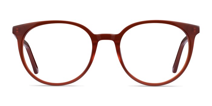 Janice Brun Acétate Montures de lunettes de vue d'EyeBuyDirect