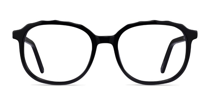 Maria Black Acetate Eyeglass Frames from EyeBuyDirect