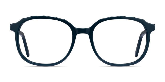 Maria Teal Acetate Eyeglass Frames from EyeBuyDirect