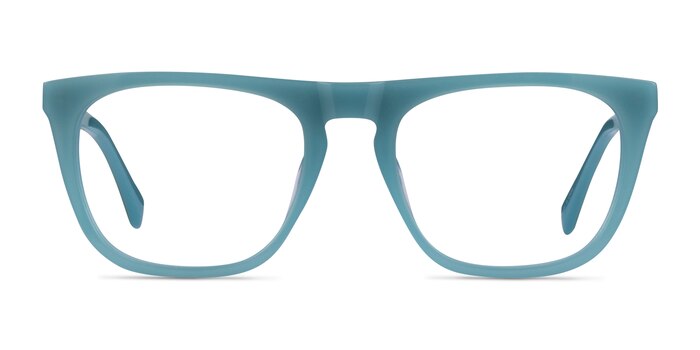 Zephyr Blue Acetate Eyeglass Frames from EyeBuyDirect