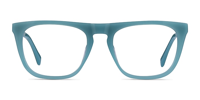 Zephyr Bleu Acétate Montures de lunettes de vue d'EyeBuyDirect