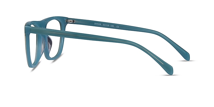 Zephyr Blue Acetate Eyeglass Frames from EyeBuyDirect