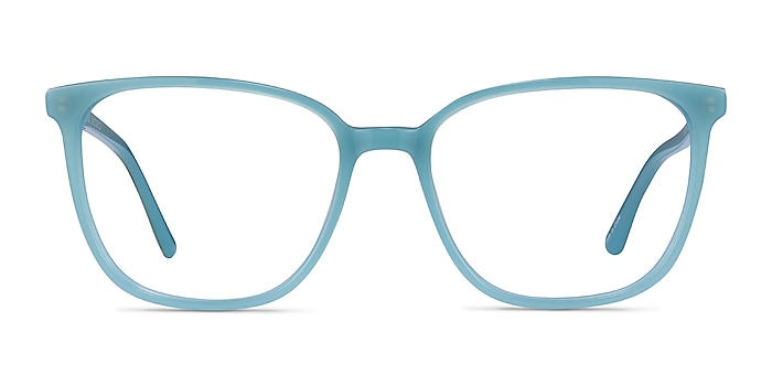 Outside Blue Acetate Eyeglass Frames from EyeBuyDirect