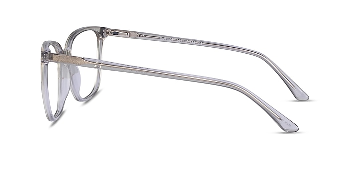 Outside Gray Acetate Eyeglass Frames from EyeBuyDirect