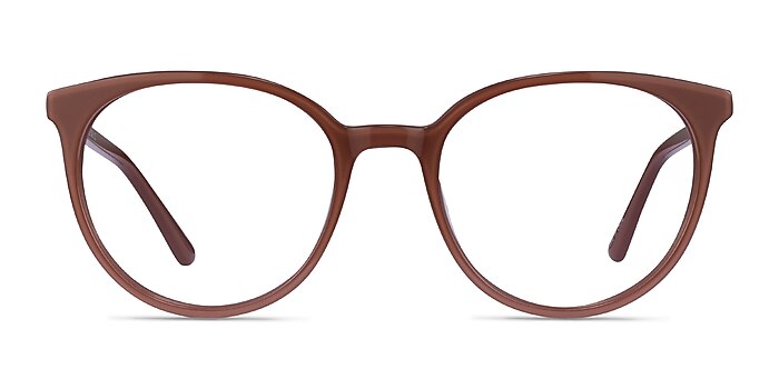 Apogee Marron Acétate Montures de lunettes de vue d'EyeBuyDirect