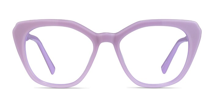 Judy Violet Acétate Montures de lunettes de vue d'EyeBuyDirect
