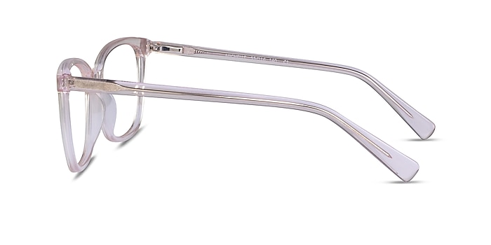 Michelle Clear Pink Acétate Montures de lunettes de vue d'EyeBuyDirect