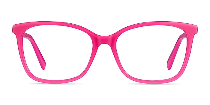 Michelle Pink Acetate Eyeglass Frames from EyeBuyDirect