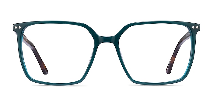 Ephemeral Teal Tortoise Acétate Montures de lunettes de vue d'EyeBuyDirect