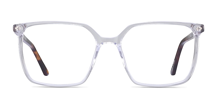 Ephemeral Clear Tortoise Acetate Eyeglass Frames from EyeBuyDirect