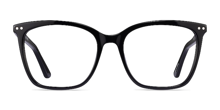 Meliora Black Acetate Eyeglass Frames from EyeBuyDirect