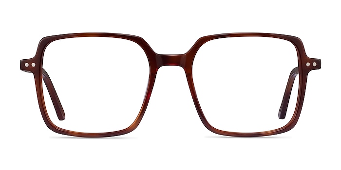 Yoko Tortoise Acetate Eyeglass Frames from EyeBuyDirect