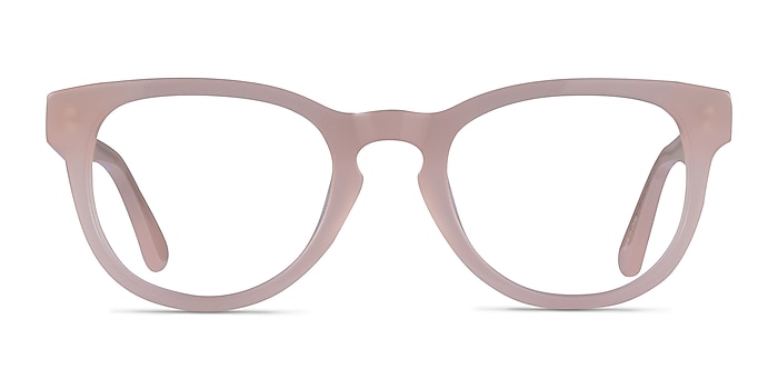 Cezanne Clear Pink Acetate Eyeglass Frames from EyeBuyDirect