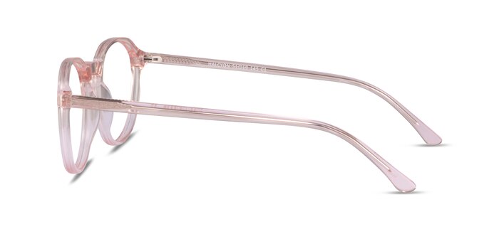 Halcyon Clear Pink Acétate Montures de lunettes de vue d'EyeBuyDirect