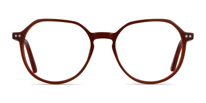 Ebullience Brun Acétate Montures de lunettes de vue d'EyeBuyDirect