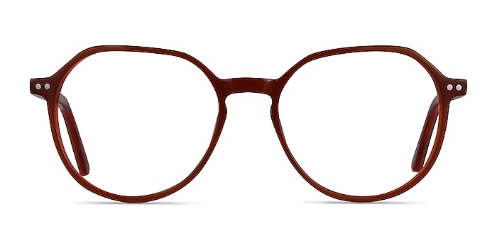 Ebullience Marron Acétate Montures de lunettes de vue d'EyeBuyDirect
