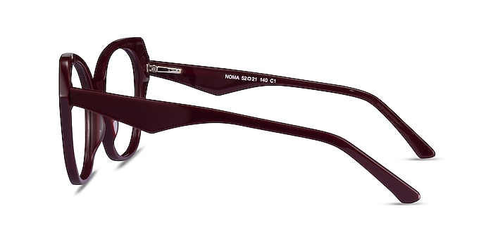 Noma Burgundy Acetate Eyeglass Frames from EyeBuyDirect