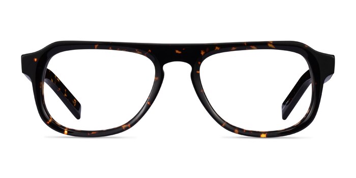 Hackney Tortoise Acetate Eyeglass Frames from EyeBuyDirect
