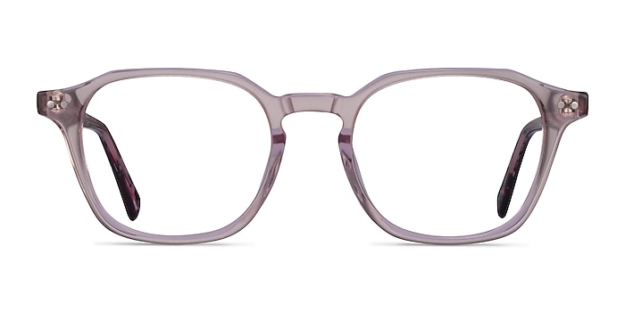 Hopkins Clear Pink Floral Acétate Montures de lunettes de vue d'EyeBuyDirect