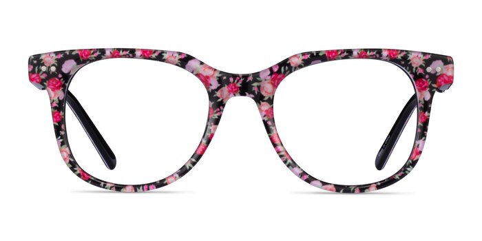 Topic Fleuries Acétate Montures de lunettes de vue d'EyeBuyDirect